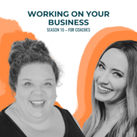 Working on your business as a coach