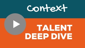Image showing a video player with Context talent theme deep dive