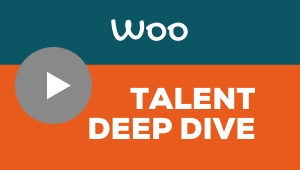 Image showing a video player with Woo talent theme deep dive
